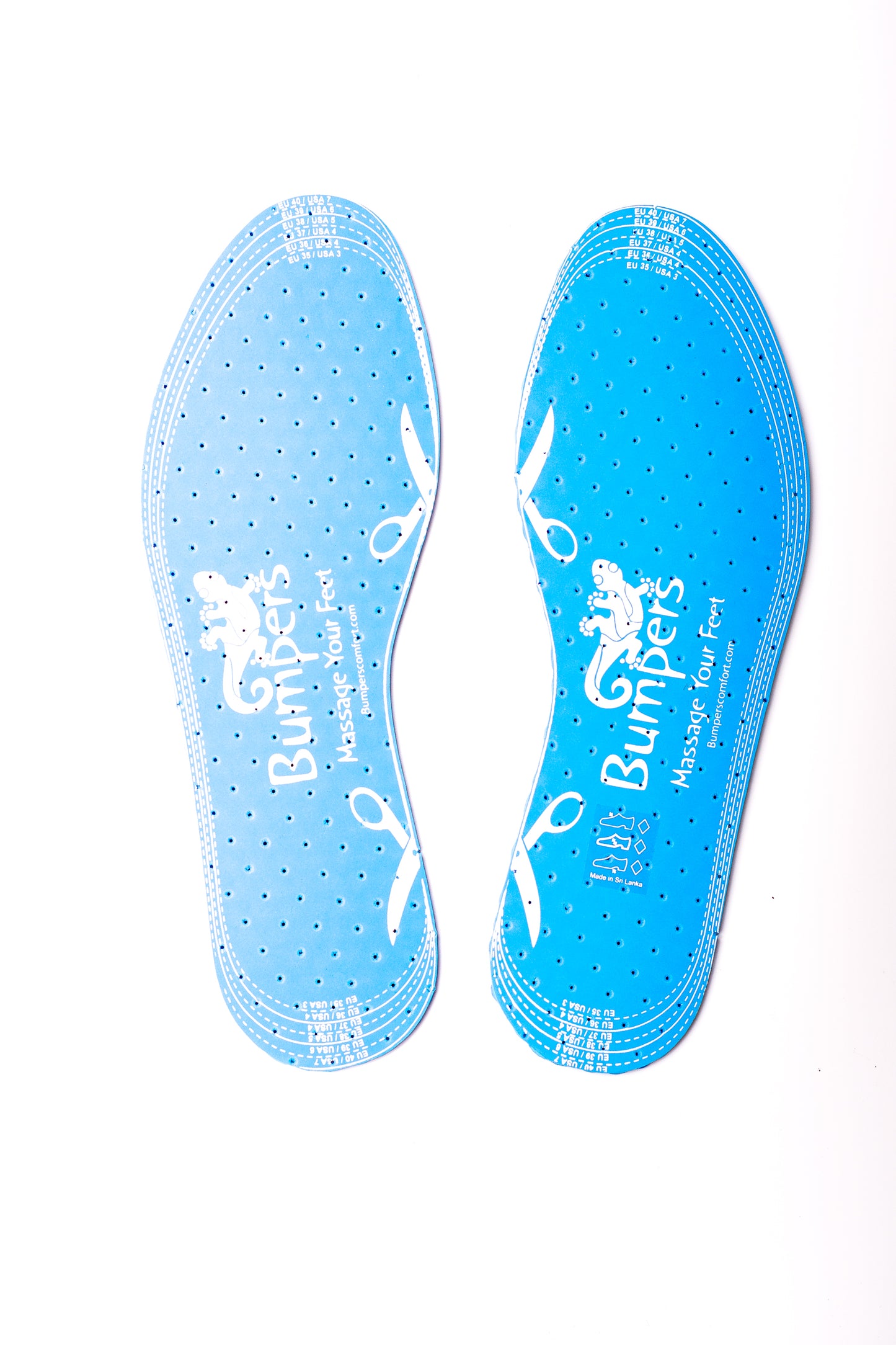 Bumpers Insoles - כחול